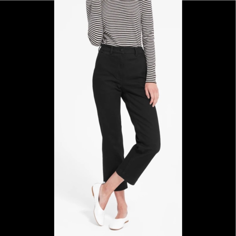 Everlane Straight leg crop pant